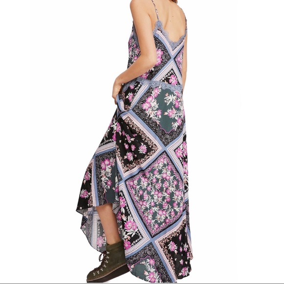 Free People Dresses & Skirts - Free People Stevie Printed Maxi Slip Dress